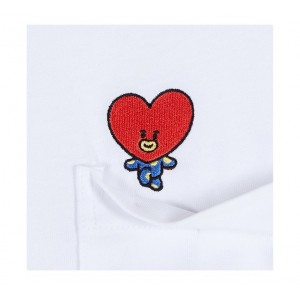 BTS (방탄소년단) - BT21 X SPAO Special T-shirts (POCKET Tshirt)